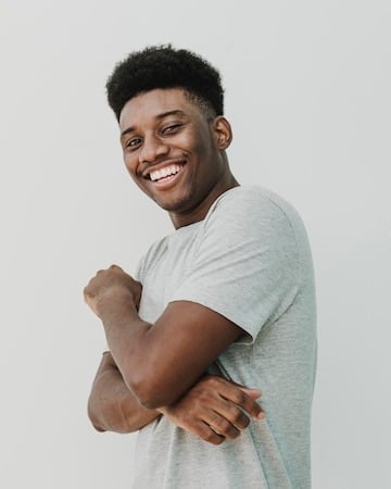 man-smiling